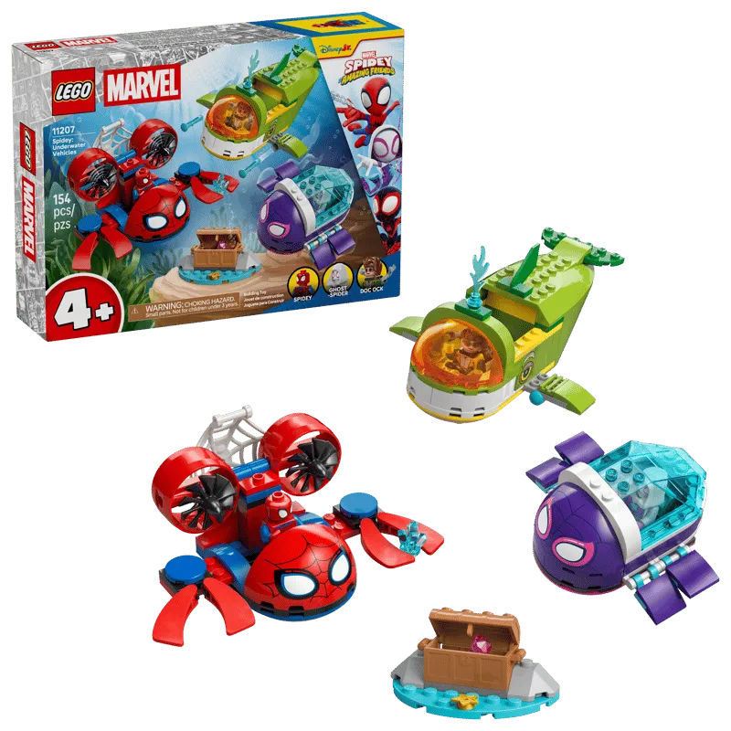 Lego® Mrevl Spidey: Veicoli subacquei 11207 - immagine 1