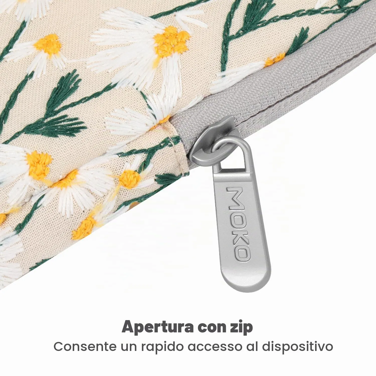 MoKo Borsa per tablet 9-11 pollici ricamata - immagine 5