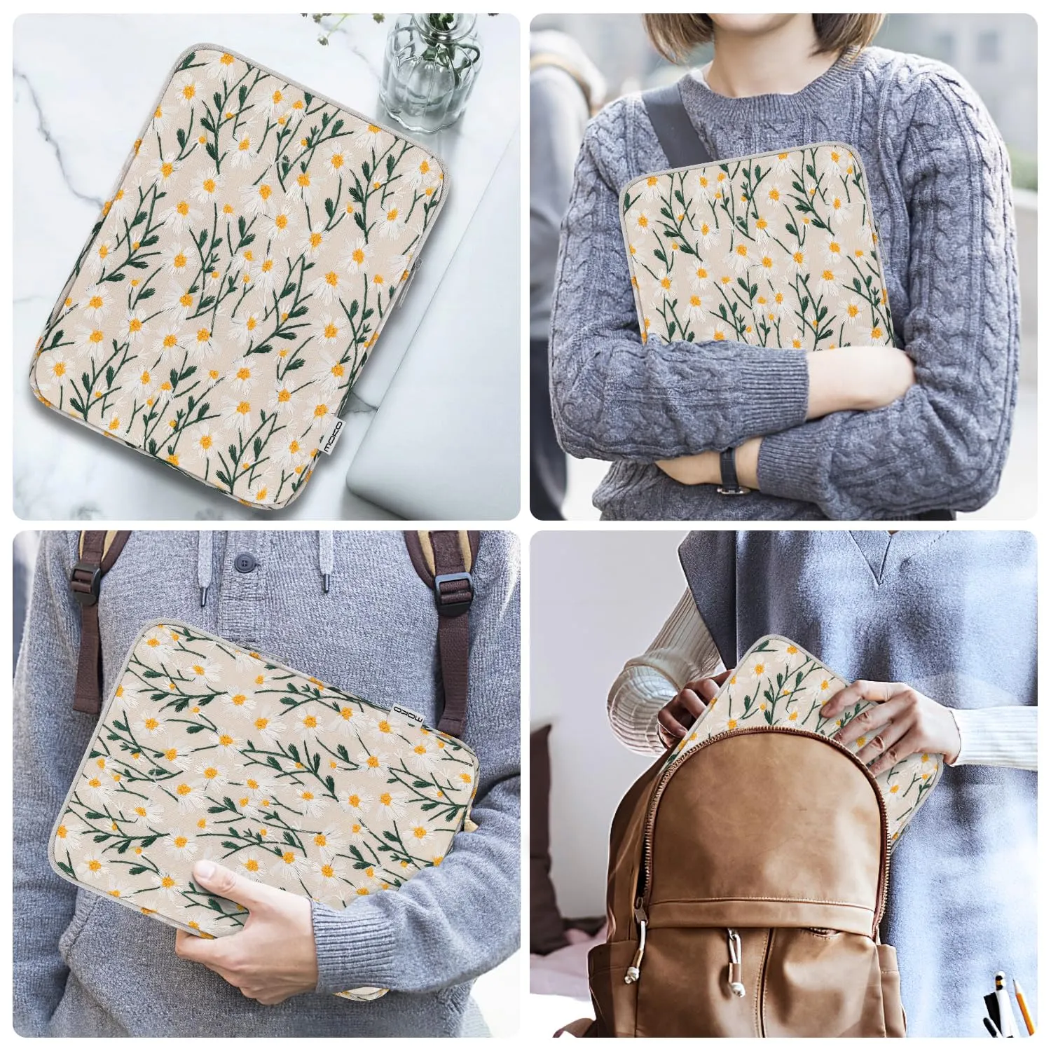 MoKo Borsa per tablet 9-11 pollici ricamata - immagine 8