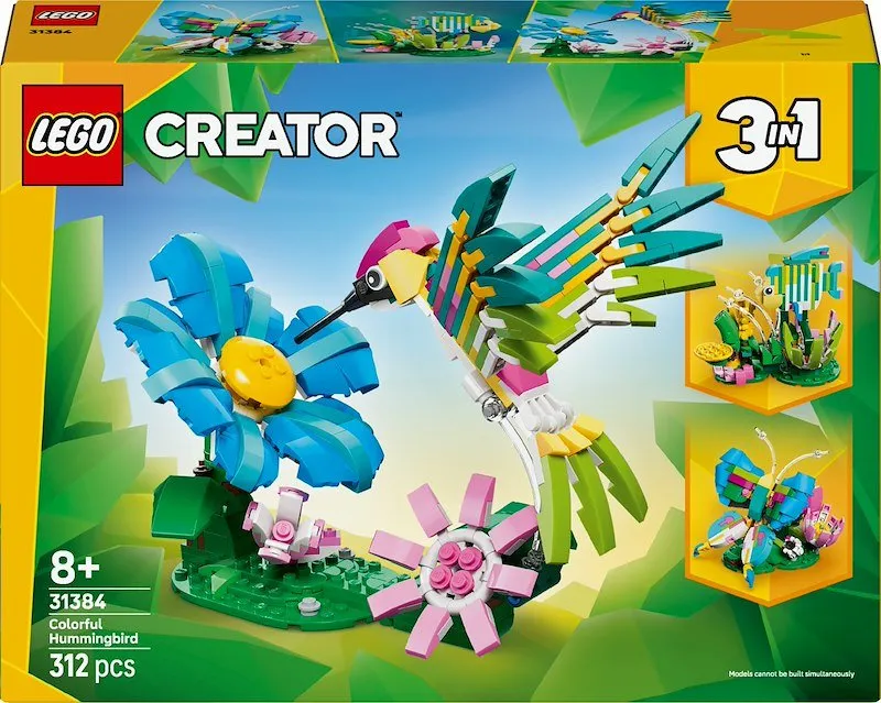 Lego® Animali selvatici: colibrì variopinto 31384 - immagine 1
