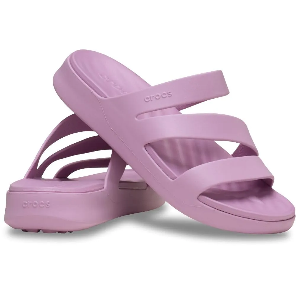 Crocs, Sandali da donna Getaway con plateau e cinturino, 4 - immagine 4