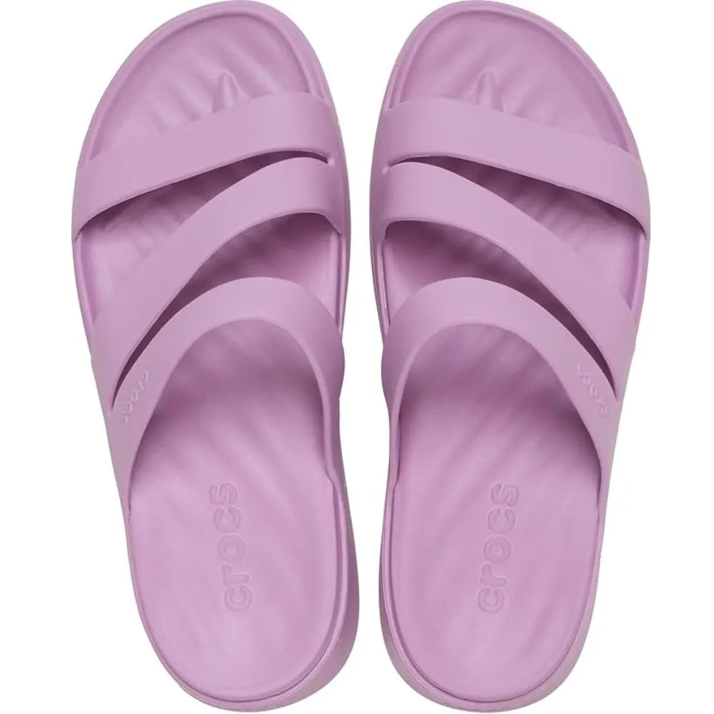 Crocs, Sandali da donna Getaway con plateau e cinturino, 4 - immagine 6