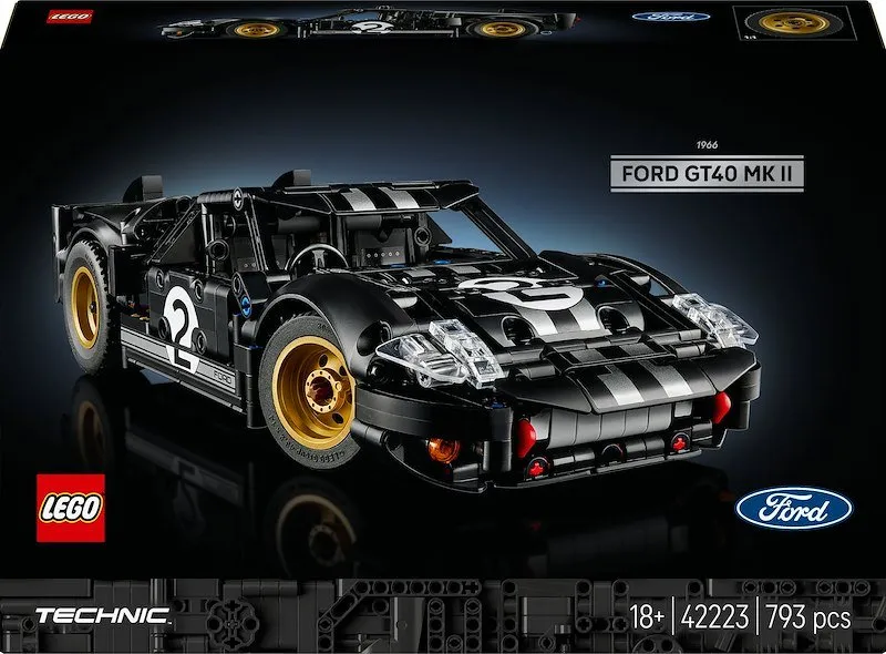 Lego Technic Auto da corsa Ford GT40 MKII 1966 42223 - immagine 1