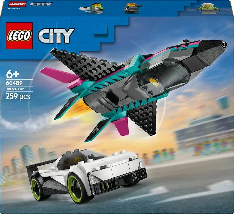 Lego® Jet contro Auto sportiva 60489 - immagine 1