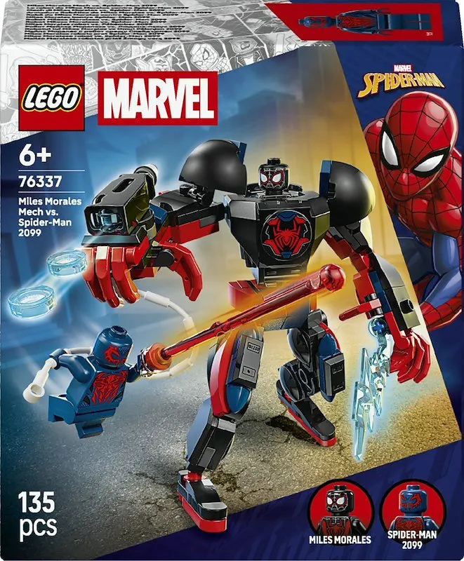 Lego Mech di Miles Morales vs. Spider-Man 2099 76337 - immagine 1