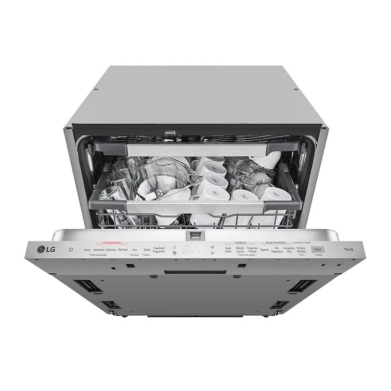 Lg Lavastoviglie a Incasso QUADWASH DB597TXS Noble Steel - immagine 1
