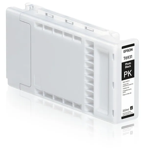 ORIGINALE Epson Cartuccia d'inchiostro Nero (Foto) C13T693100 T6931 350ml - immagine 1