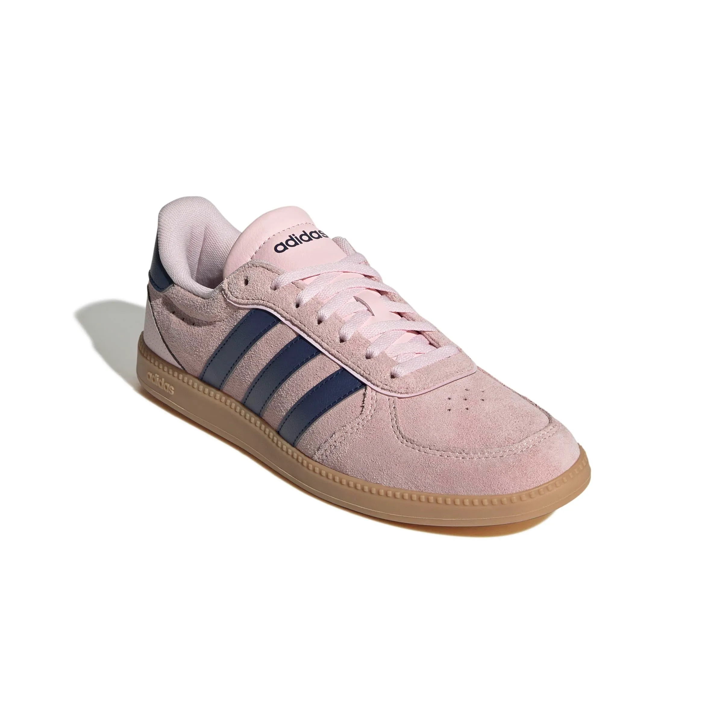 adidas Donna Breaknet Sleek Shoes, Clear Pink/Dark Blue/Gum 3, 44 EU - immagine 3