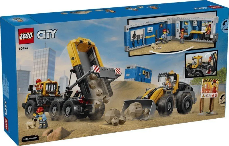 Lego® Camion ribaltabile e pala meccanica 60494 - immagine 1
