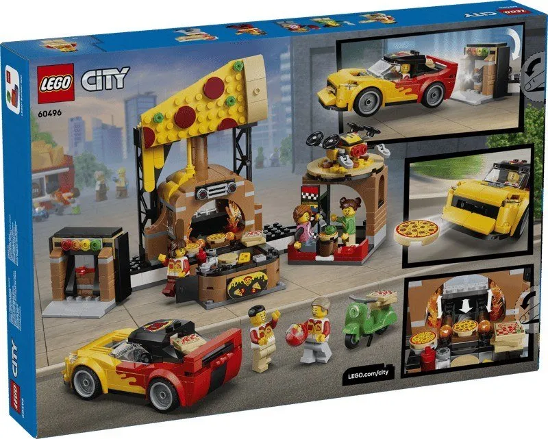 Lego® Centro di consegna pizze con veicoli 60496 - immagine 1