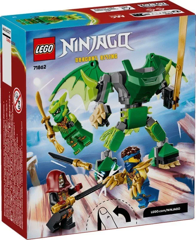Lego® Ninjago Battle Pack Mech Drago di Lloyd 71862 - immagine 1