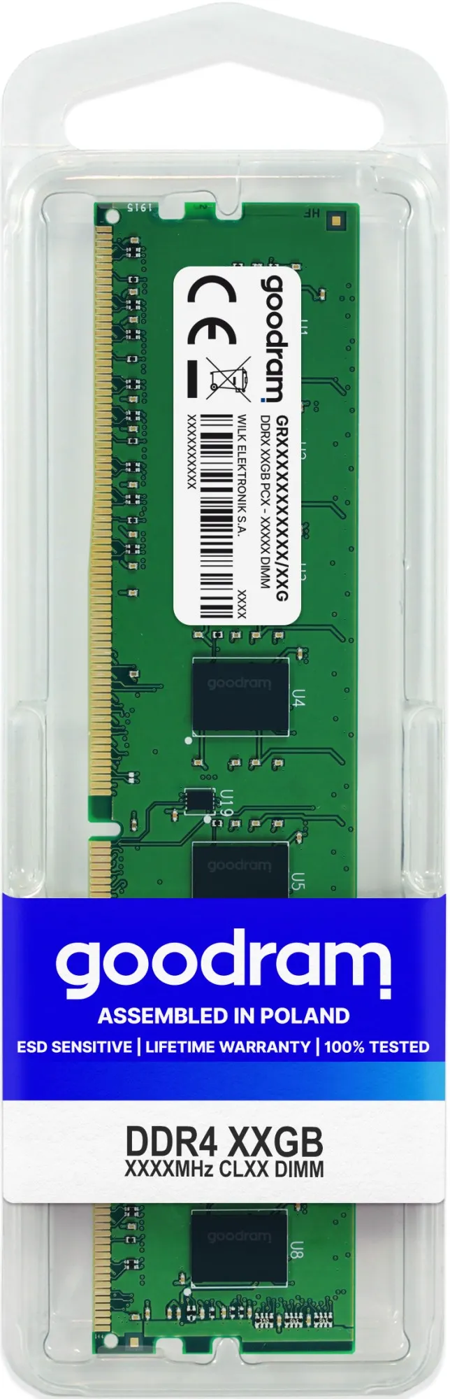Ddr4 16Gb 3200 Mhz Dimm Goodram Cl22 - immagine 1