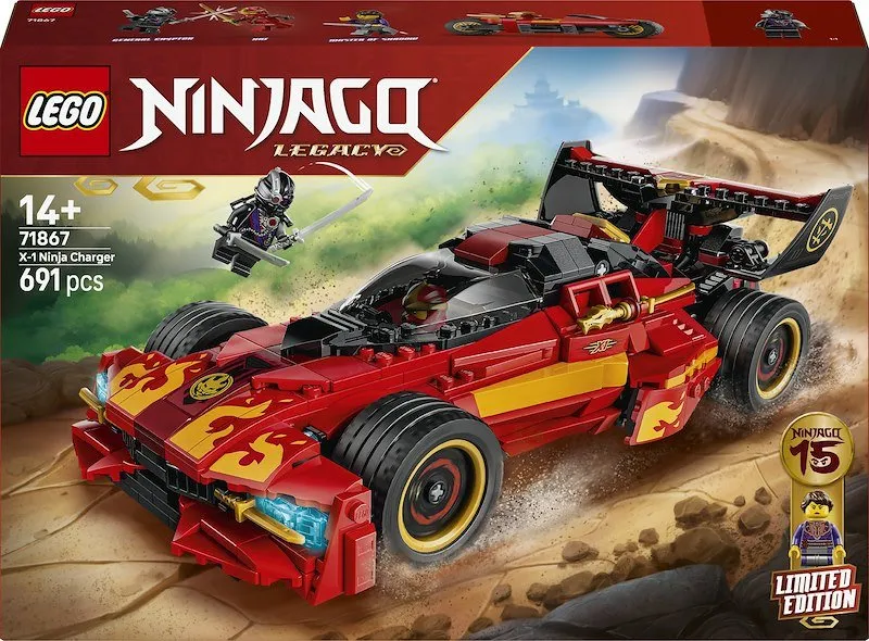 Lego® Ninjago Super-bolide Ninja X-1 - 15° Anniversario 71867 - immagine 1