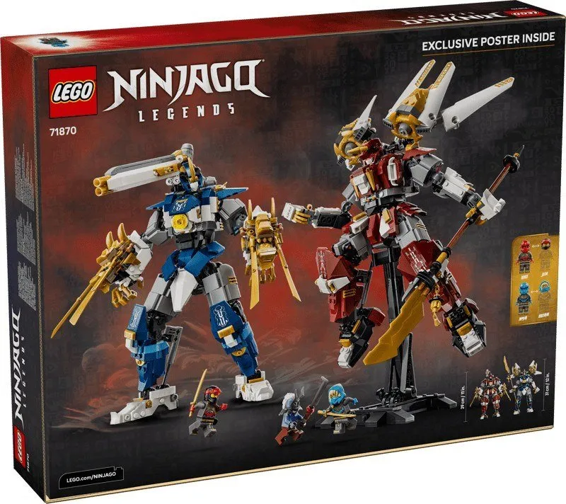 Lego® Ninjago Mech Titanici Gemelli 71870 - immagine 1