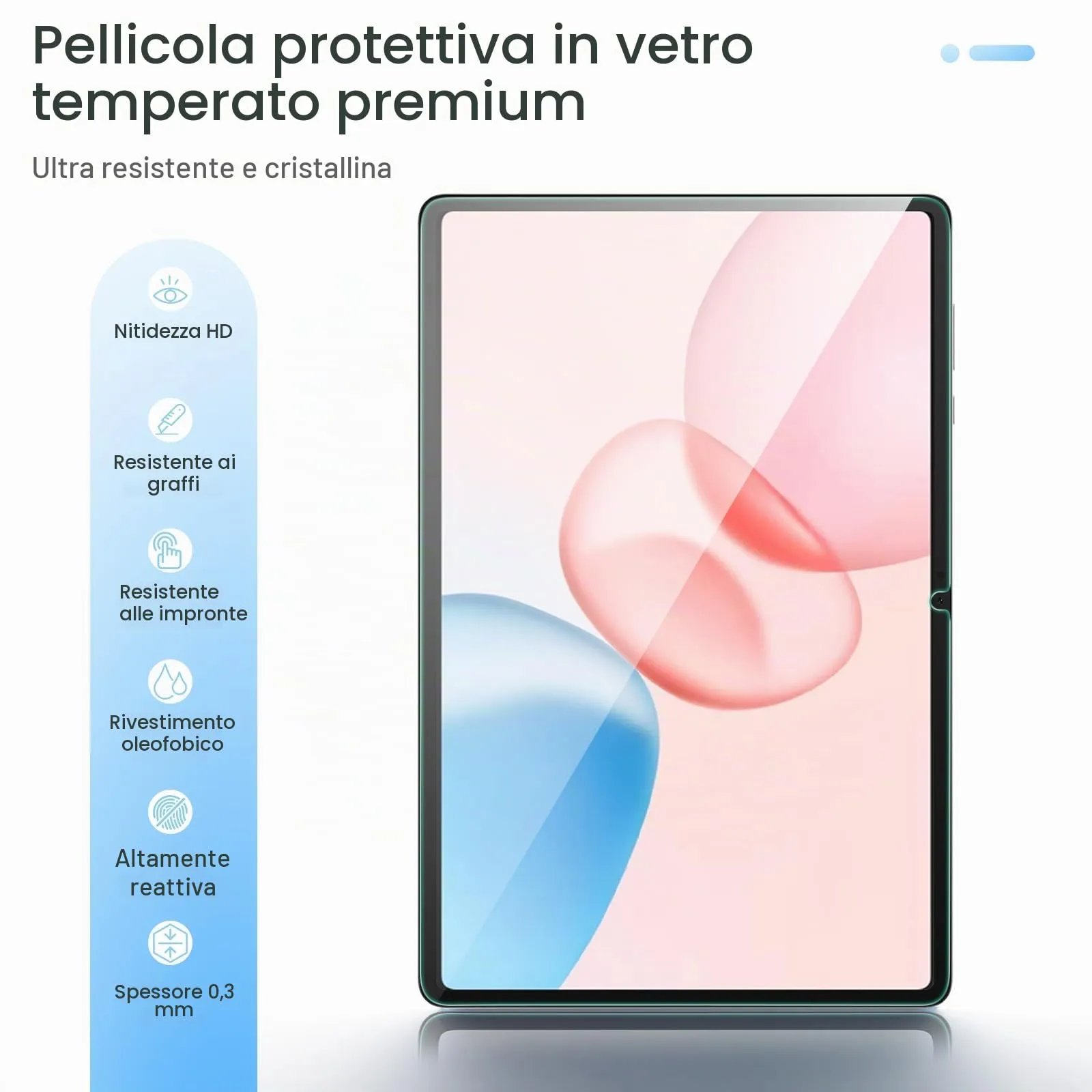 Gerutek 2 Pezzi Pellicola Protettiva per Honor Pad 10/Pad 20/Pad 20 Pro - immagine 3