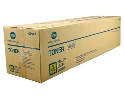 ORIGINALE Konica Minolta toner giallo ACP8250 TN-715Y 45000 pagine - immagine 1