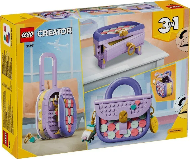 Lego® Creatori3-in-1 Borsetta alla Moda Portaoggetti 31391 - immagine 1