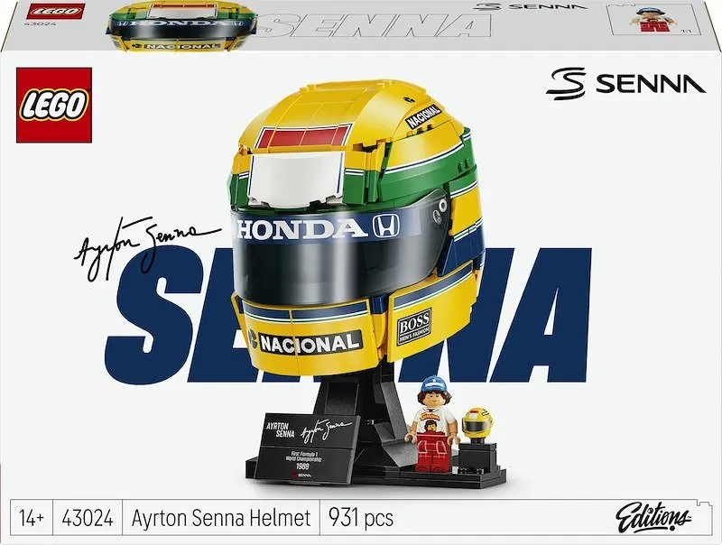 Lego® Editions 43024 Casco Ayrton Senna 43024 - immagine 1