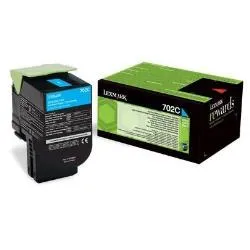 Lexmark 702C Cartuccia Di Toner Return Program Ciano 70C20C0 - immagine 1