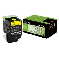 Lexmark 702Y Cartuccia Di Toner Return Program Giallo 70C20Y0 - immagine 1