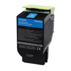 Lexmark Cartuccia Toner Ciano 702HK 70C2HCE - immagine 1