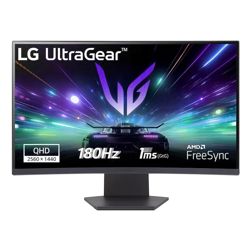 Lg Monitor Gaming LCD 27" UltraGear 27gs60qn-b.aeuq Nero - immagine 1