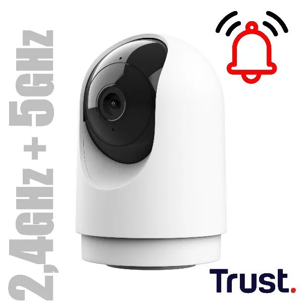 Trust IPCAM-2700 Indoor Ptz Wi-Fi Camera 71364TRS - immagine 1
