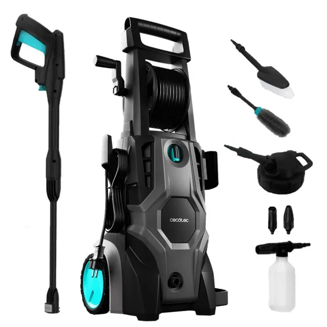 Cecotec HydroBoost 2400 AdvanceClean idropulitrice Verticale Elettrico 480 l/h 2400 W Nero Grigio - immagine 1