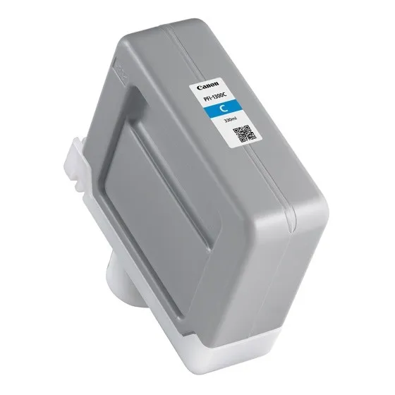 ORIGINALE Canon Cartuccia d'inchiostro ciano PFI-1300c 0812C001 330ml - immagine 1