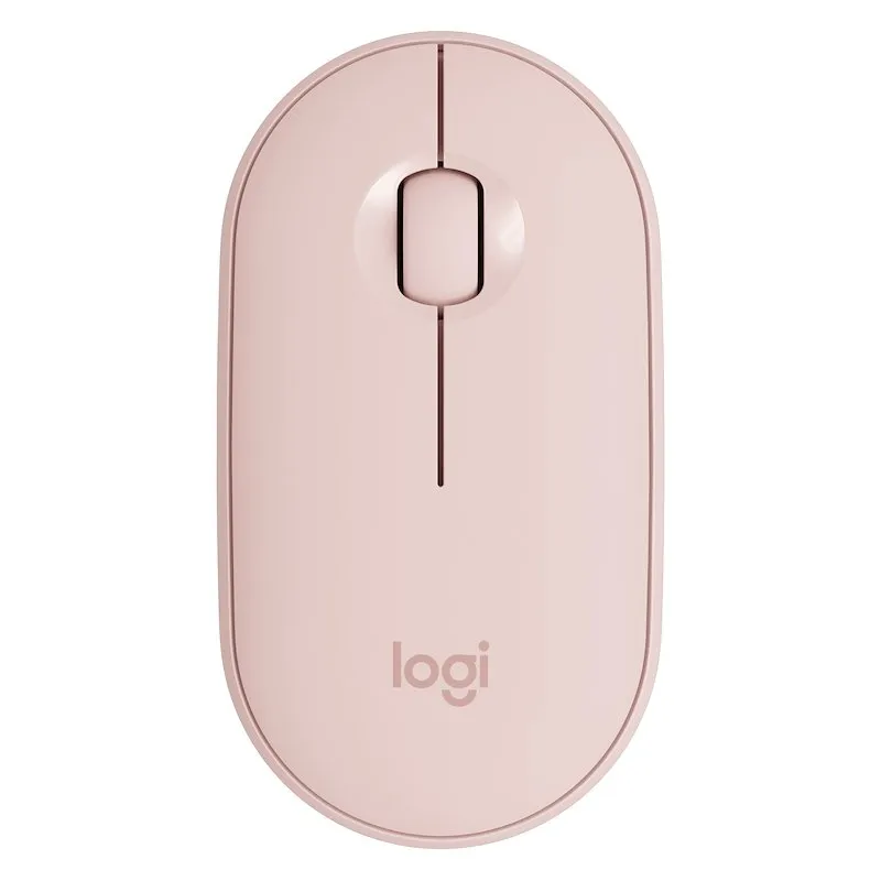 Logitech Mouse M350 Pebble Wireless Mouse 2 Rose - immagine 1