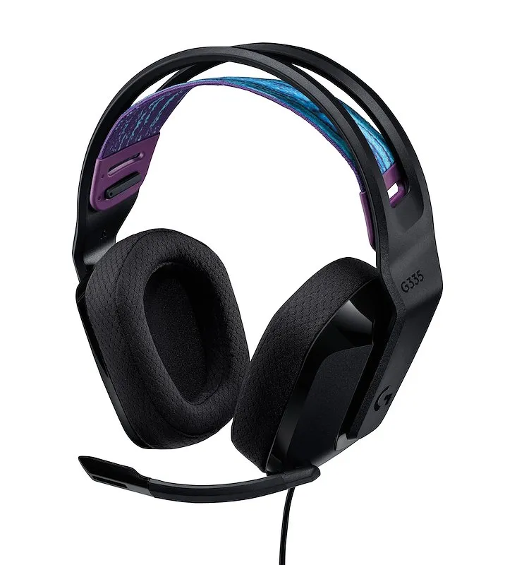 Logitech G335 Wired Gaming Headset Nero - immagine 1