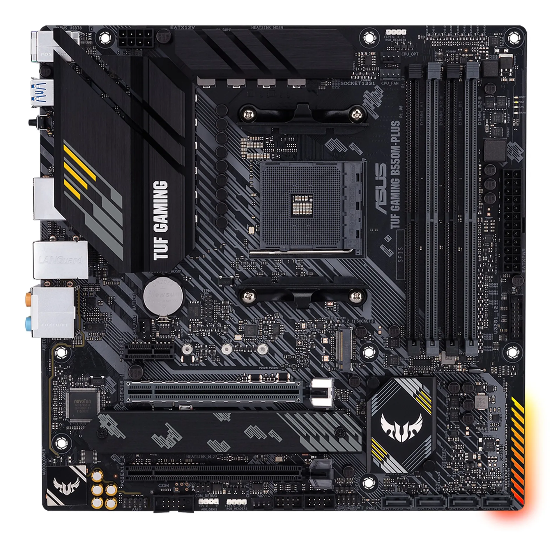 ASUS TUF GAMING B550M PLUS AMD B550 Socket AM4 micro ATX - immagine 1