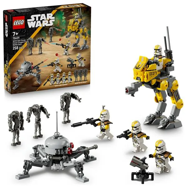 Lego Battle Pack 327° Star Corps Di Clone Troopers 75431 - immagine 1