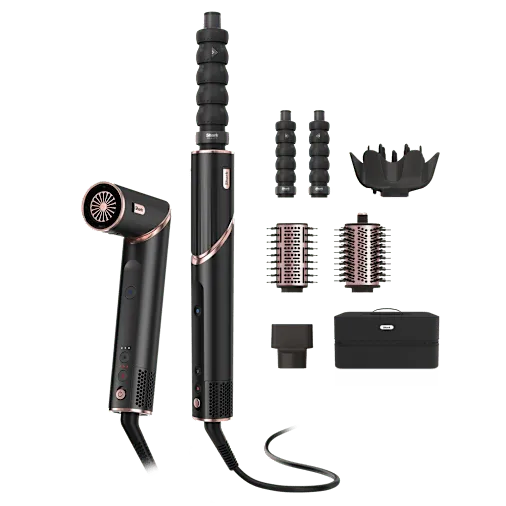 Styler e Asciugacapelli Shark FlexStyle (5 accessori) in Nero - immagine 1