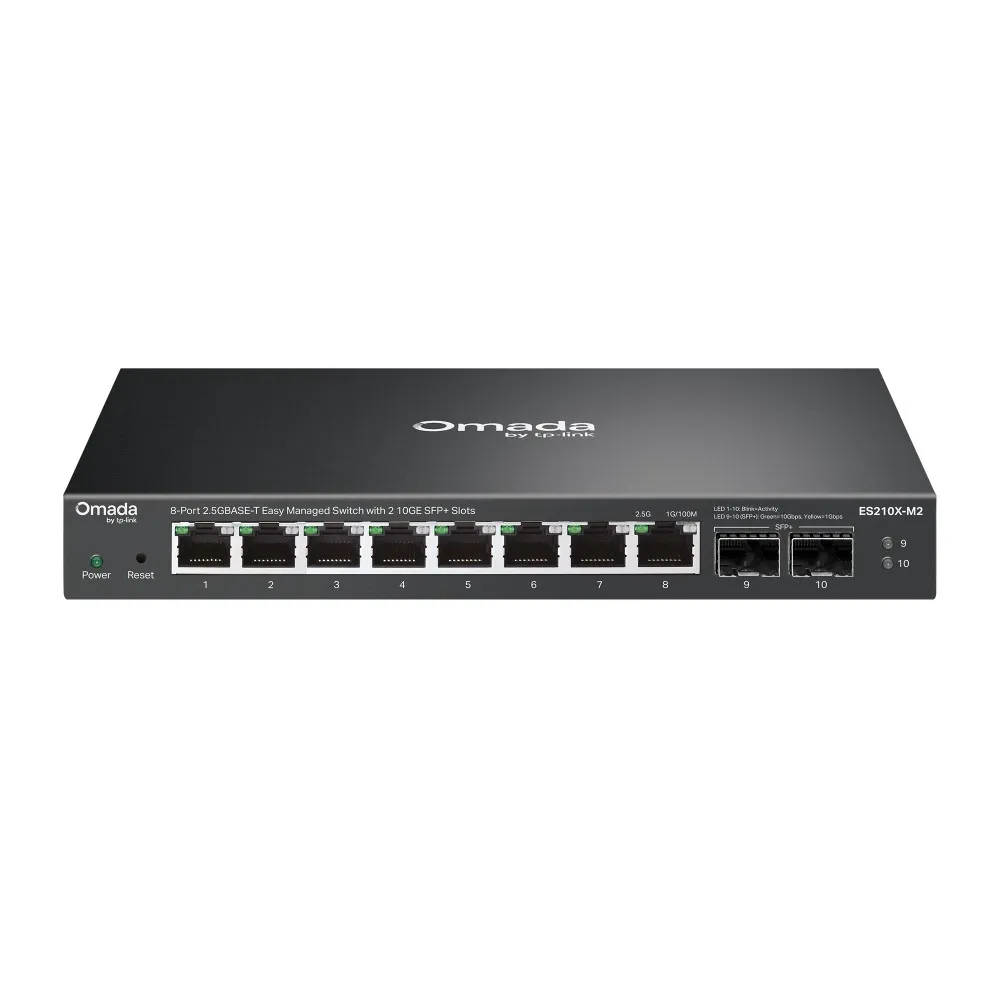 Switch 8P Gigabit Mananaged Omada 8P Poe 2Sfp Cloud Omada - immagine 1