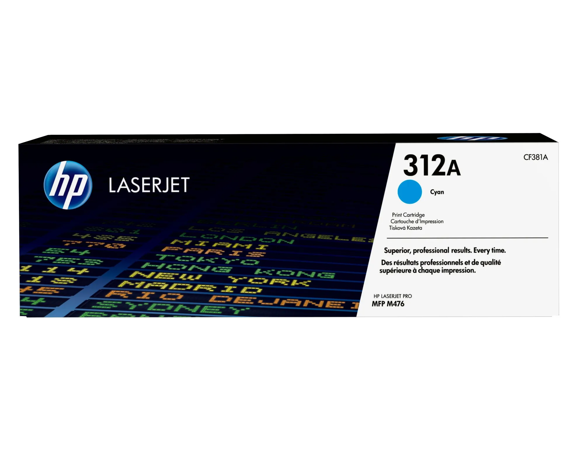 ORIGINALE HP toner ciano CF381A 312A 2700 pagine - immagine 1