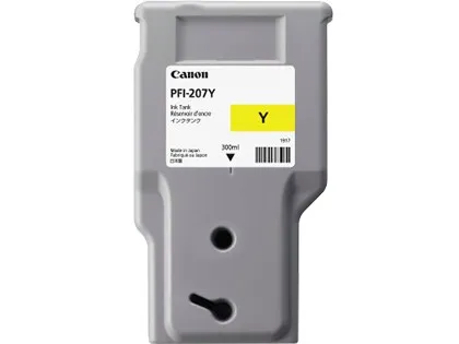 ORIGINALE Canon Cartuccia d'inchiostro giallo PFI-207y 8792B001 300ml - immagine 1
