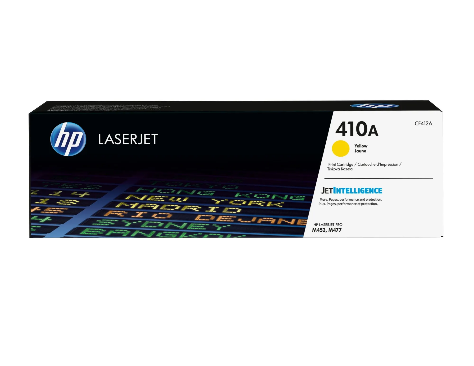 Hp Toner Giallo 2300Pag Per Lj Pro M452 M477 410A - immagine 1