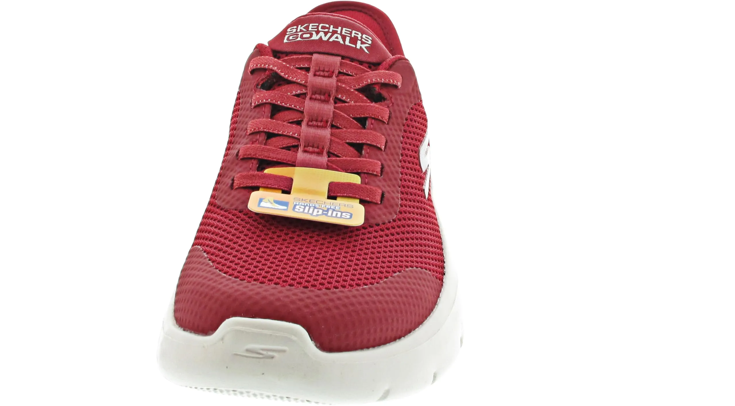 Skechers Donna Go Walk Flex Grand Entry Scarpe da Allenamento, Red Textile/Trim, 36 EU - immagine 4