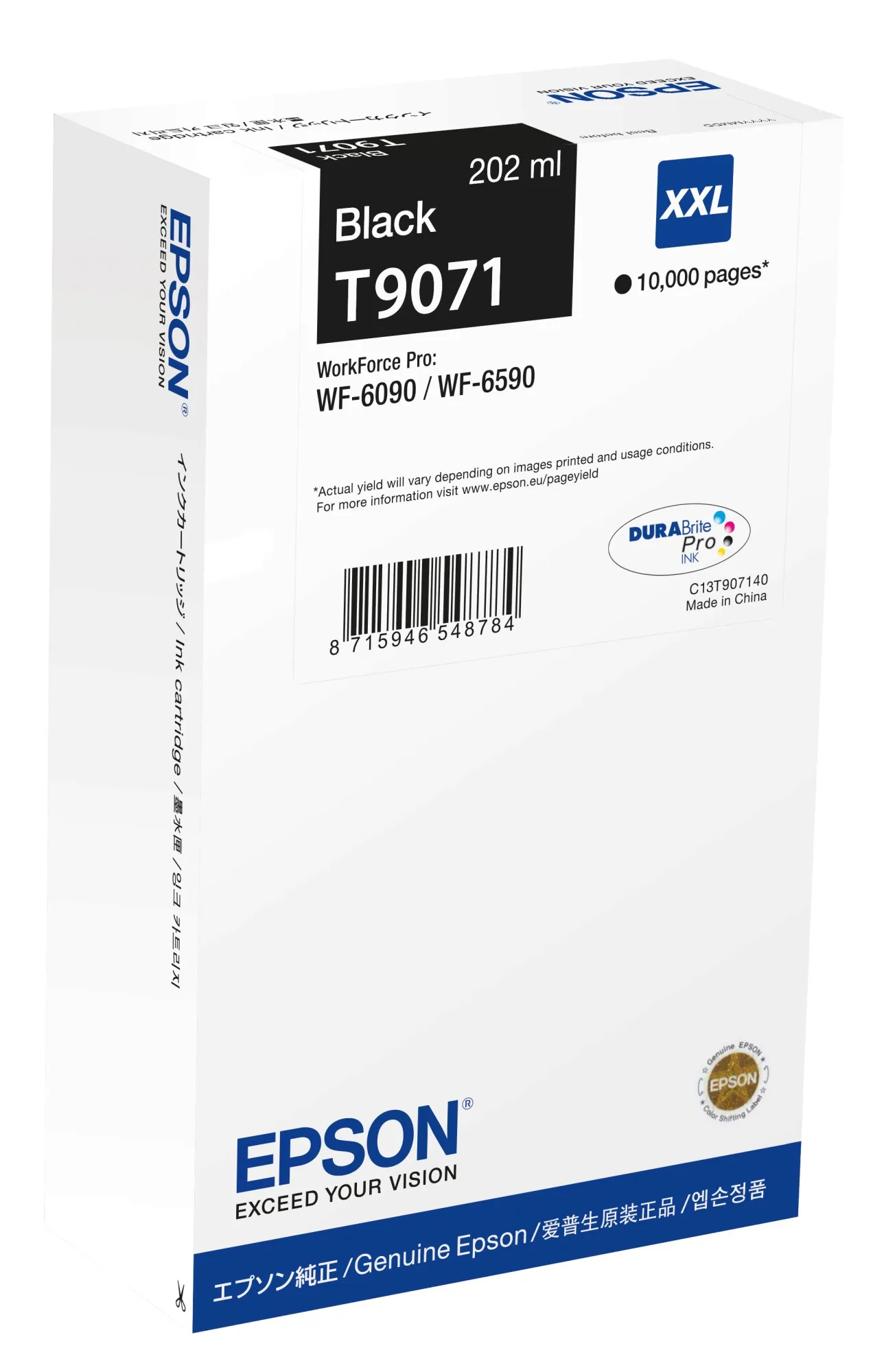 Cartuccia d inchiostro Epson WF-6xxx Nero XXL - immagine 1