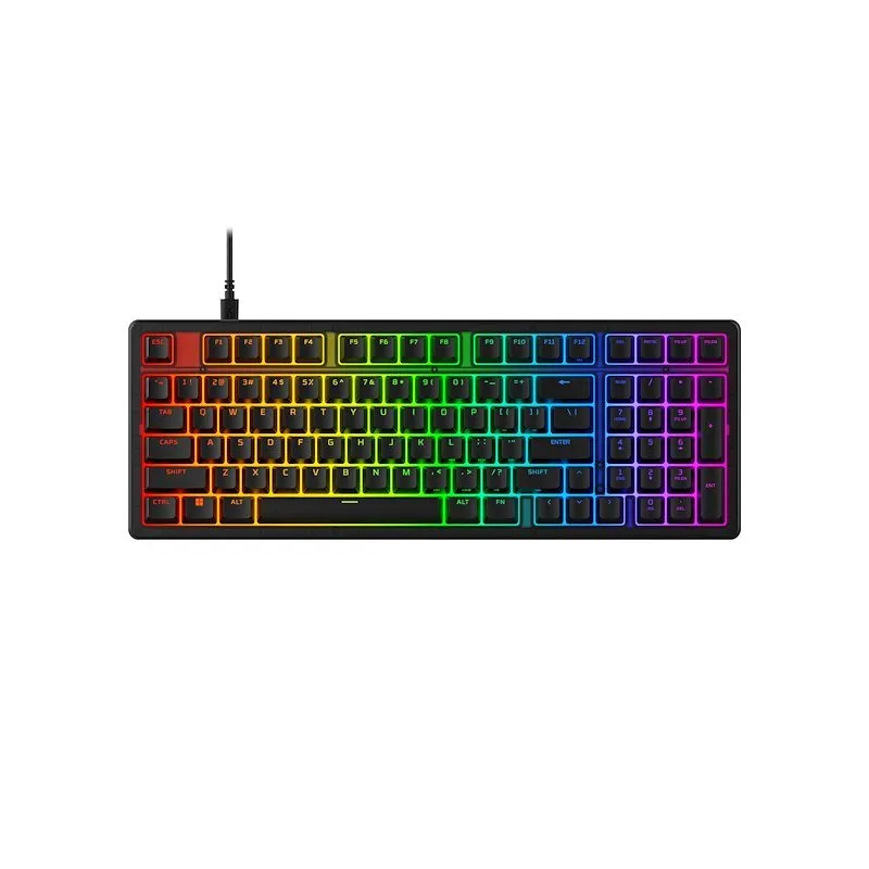 Hp Tastiera Gaming HyperX Origins 2 1800 Retroilluminata Nero - immagine 1