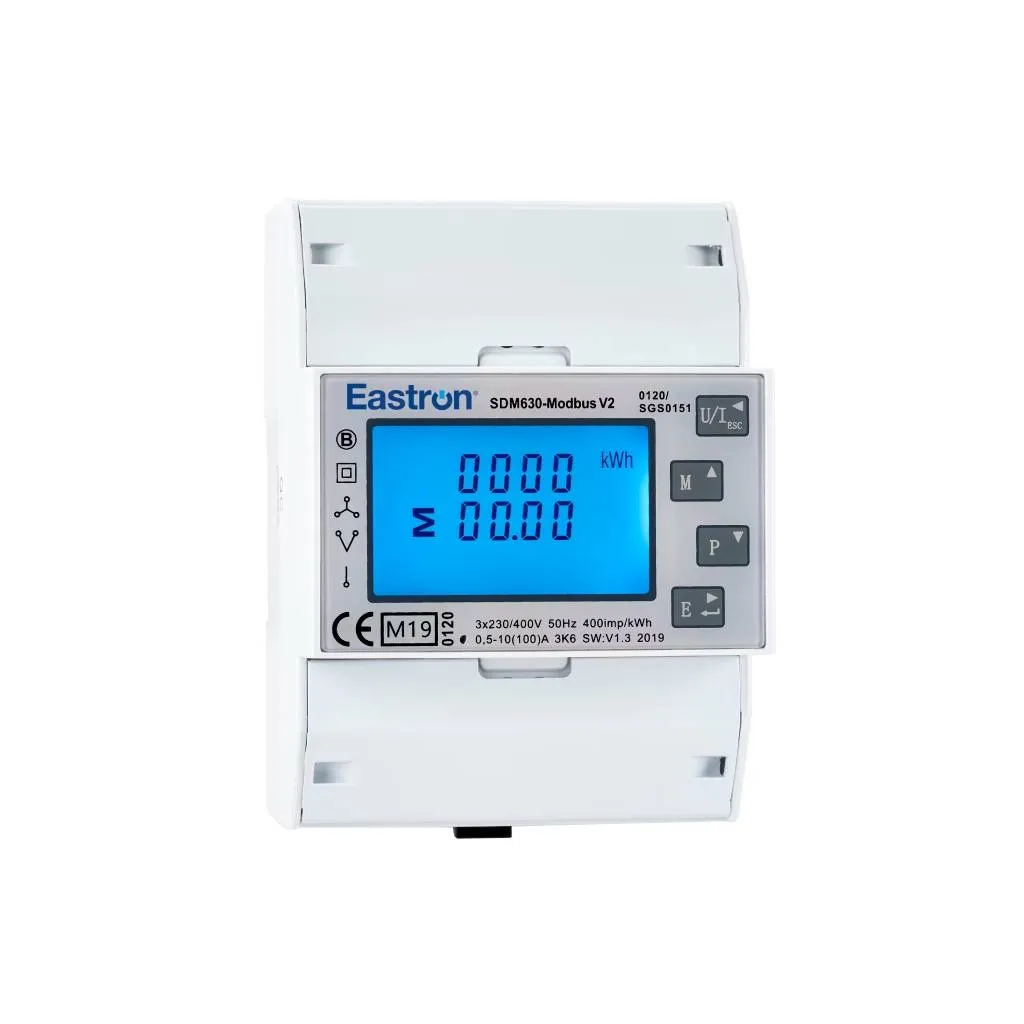 Meter Trifase Eastron Con Ct Esterno E Rs485 Modbus Contatore Bidirezionale Per Sistemi Fotovoltaici Con Inverter Deye Controllo Energetico E Misurazione Precisa - immagine 1
