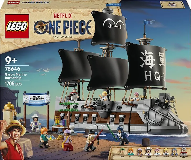 Lego® One Piece La nave da guerra di Garp 75646 - immagine 1