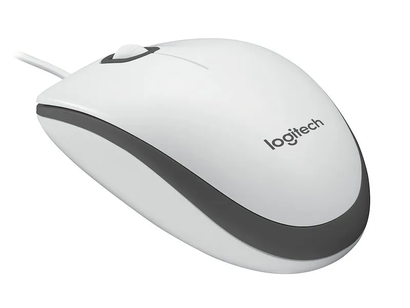 Logitech Mouse M100 White - immagine 1
