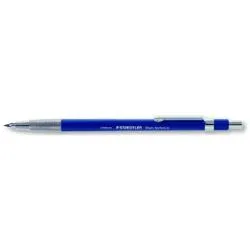 Staedtler Portamine Mars Technico 780 C Blu Mine 2 Mm Clip Pulsantino Impugnatura In Metallo Affilamine Nel 780 C - immagine 1