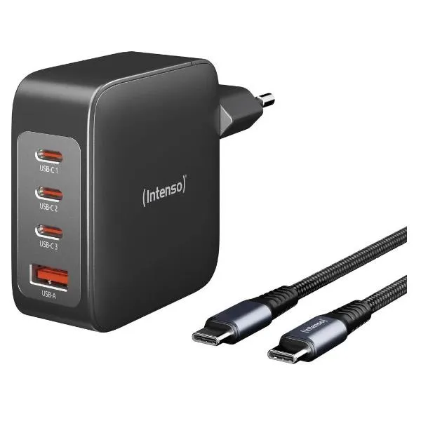 Intenso Power Adapter 3 USB-C+1 USB A 140W 7814010 - immagine 1