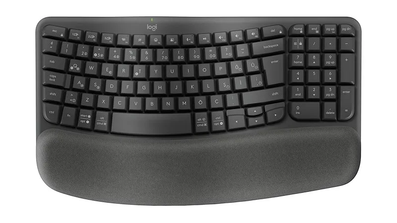 Logitech Tastiera wireless Wave Keys 920-012293 Graphite - immagine 1