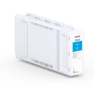 ORIGINALE Epson Cartuccia d'inchiostro ciano C13T50U200 T50U2 350ml - immagine 1