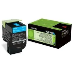 Lexmark Cartuccia Aziendale Ad Altissima Resa Ciano CX410DE/CX410DTE/CX410E/CX510DE/CX510DE STATOIL/CX510DHE/80C2HCE - immagine 1