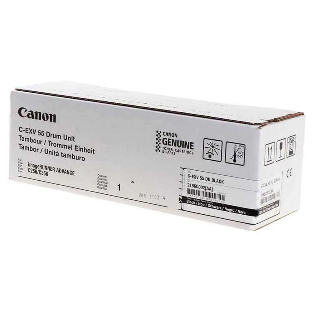 Canon Tamburo nero C-EXV55 drumbk 2186C002 45000 pagine - immagine 1